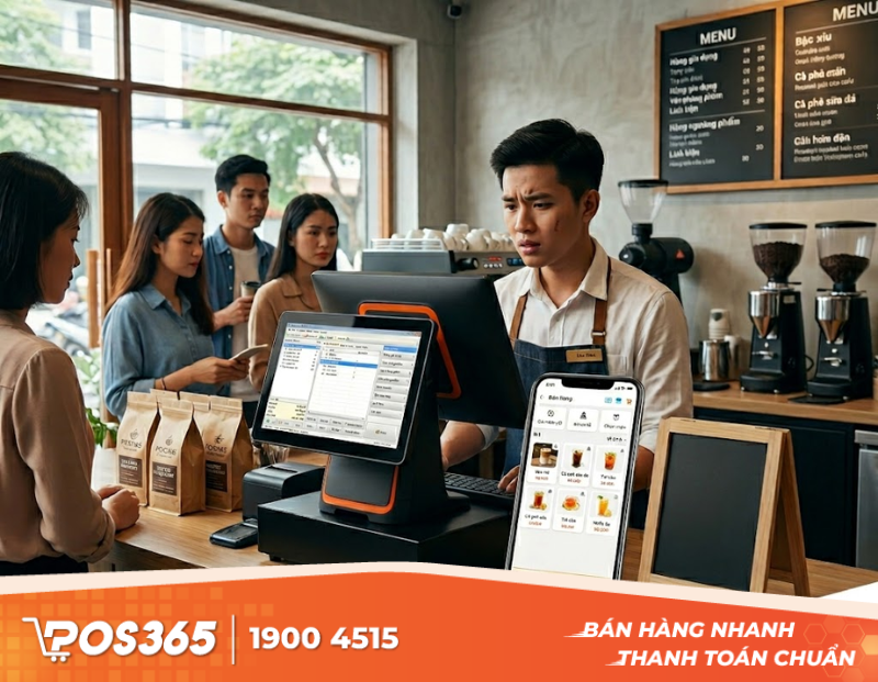 Tại sao quán cafe không nên dùng tạm phần mềm bán lẻ đa ngành?