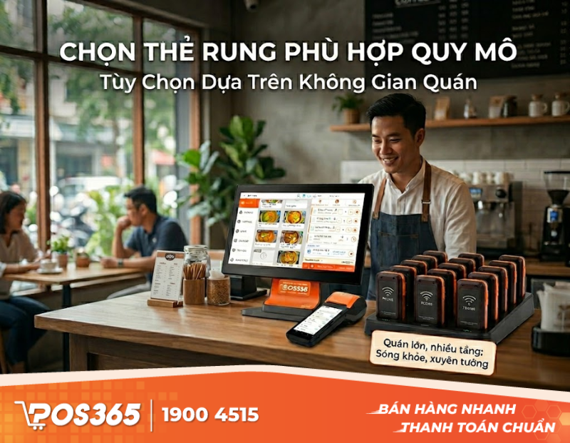 Kinh nghiệm triển khai thẻ rung nhịp nhàng cho chủ quán mới