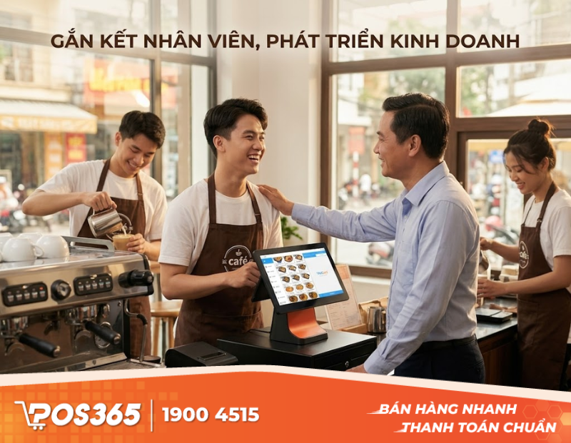 Bí quyết giữ chân nhân viên part-time quán cafe làm việc gắn bó lâu dài