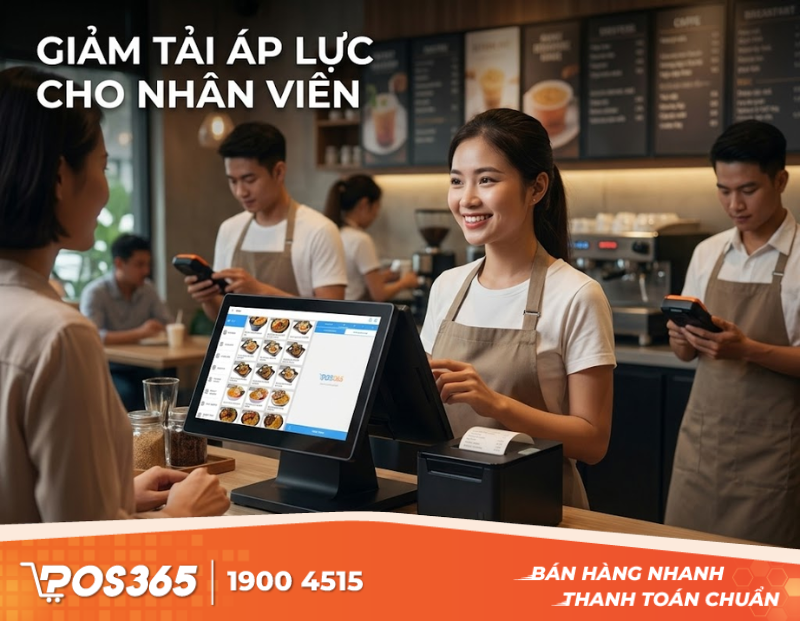 Giảm tải áp lực cho nhân viên bằng quy trình và công nghệ
