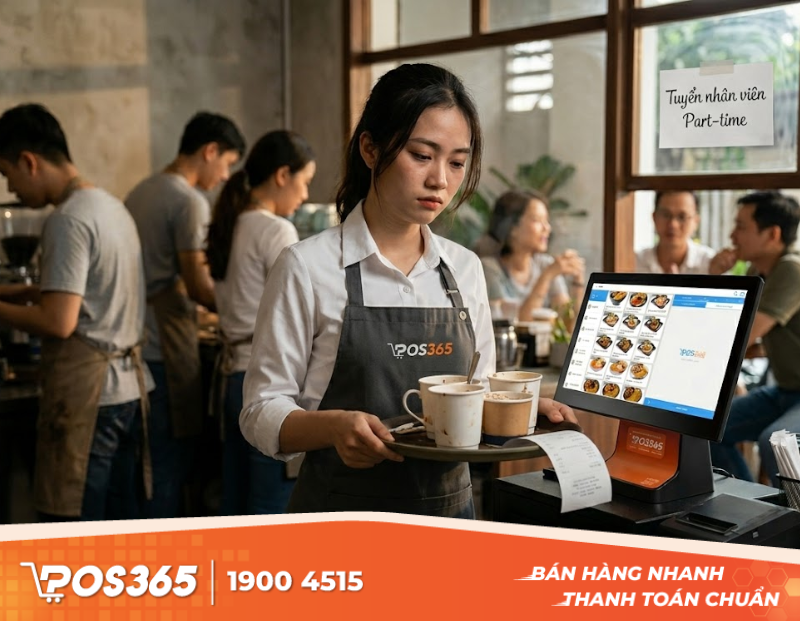Tại sao nhân sự part-time quán cafe thường xuyên nhảy việc?