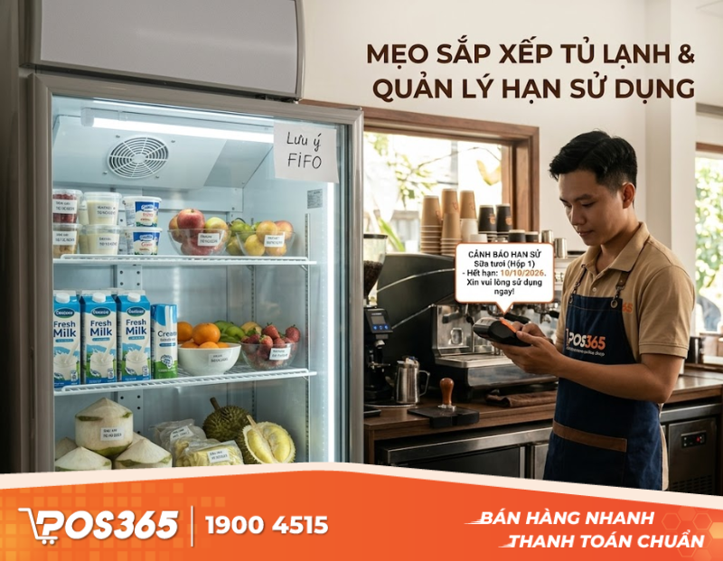 Mẹo sắp xếp nguyên liệu chống nhiễm chéo và hư hỏng