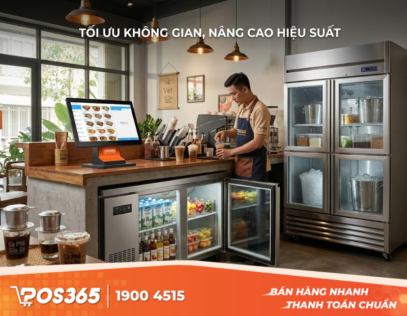 Phân loại tủ mát, tủ đông chuyên dụng cho mô hình quán cafe