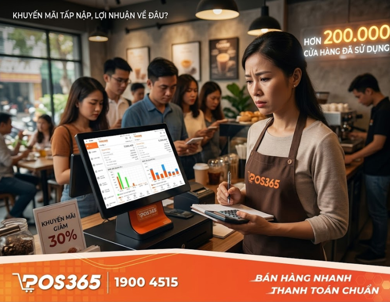 Chạy khuyến mãi đông khách nhưng cuối tháng vẫn hụt tiền?