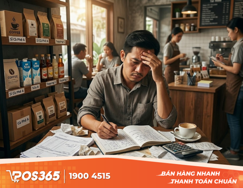 Áp lực sổ sách khi làm việc với hàng tá mối sỉ nguyên liệu