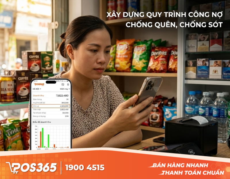 Xây dựng quy trình theo dõi công nợ chống quên, chống sót