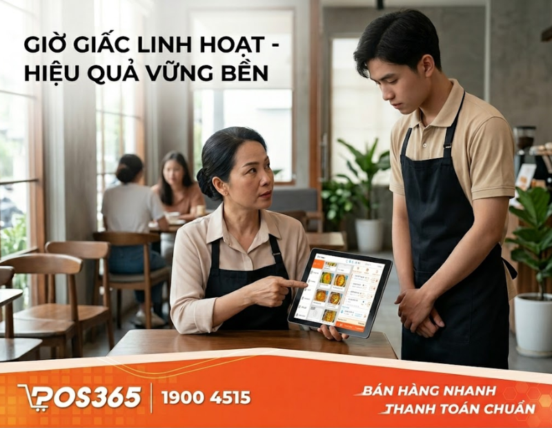 Cách xử lý nhân viên quán cafe đi trễ, về sớm, báo nghỉ đột xuất