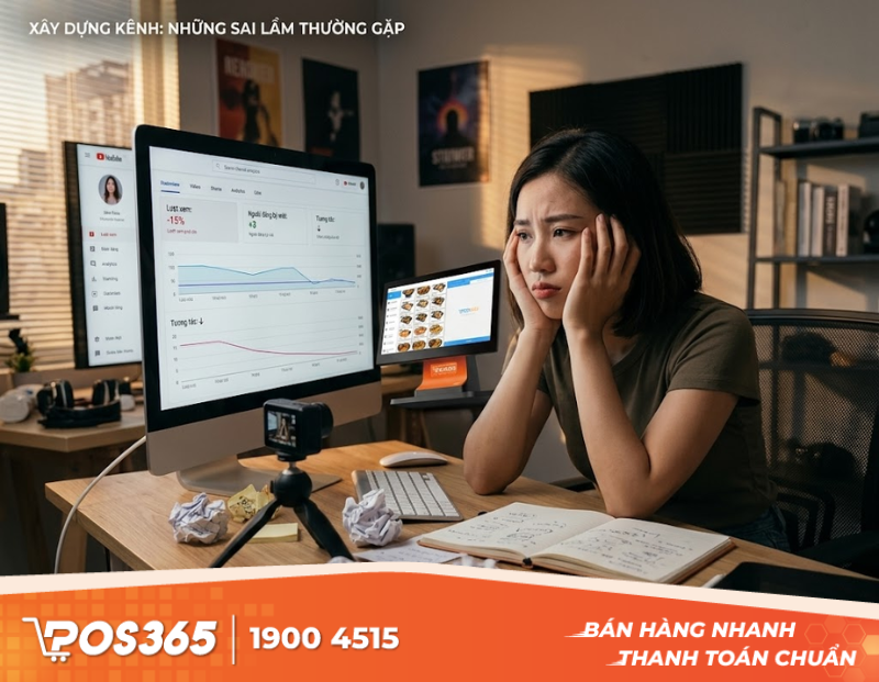 Những sai lầm khiến việc xây dựng kênh