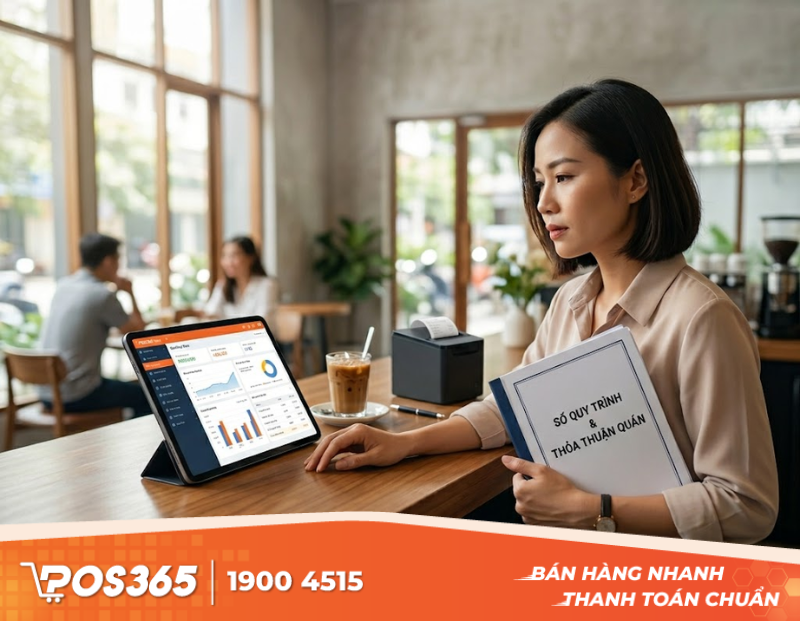 Các bước làm việc và thỏa thuận để bảo vệ quyền lợi cho quán