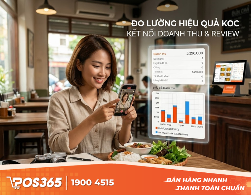 Hợp tác với KOC/Food Reviewer: Cách chọn người và đo lường hiệu quả