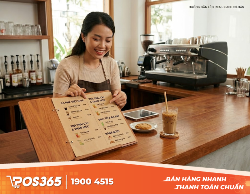 Hướng dẫn cách lên menu quán cafe cơ bản, đủ món cho người mới