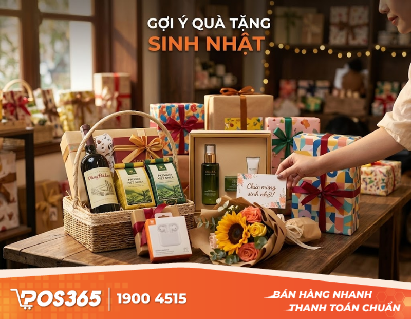 Gợi ý các món quà sinh nhật khiến khách không thể chối từ