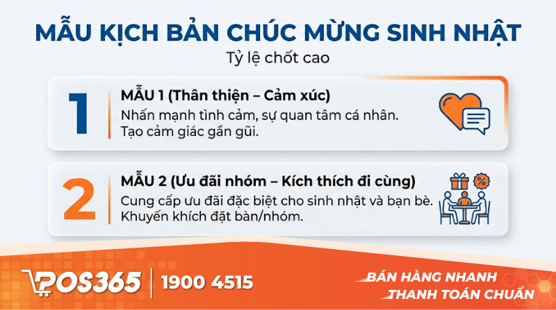 Tổng hợp mẫu kịch bản nhắn tin tặng quà sinh nhật có tỷ lệ chốt cao