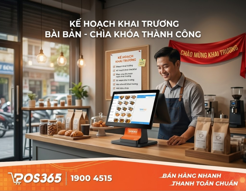 Các bước khung lên kế hoạch khai trương bài bản, tránh thiếu sót