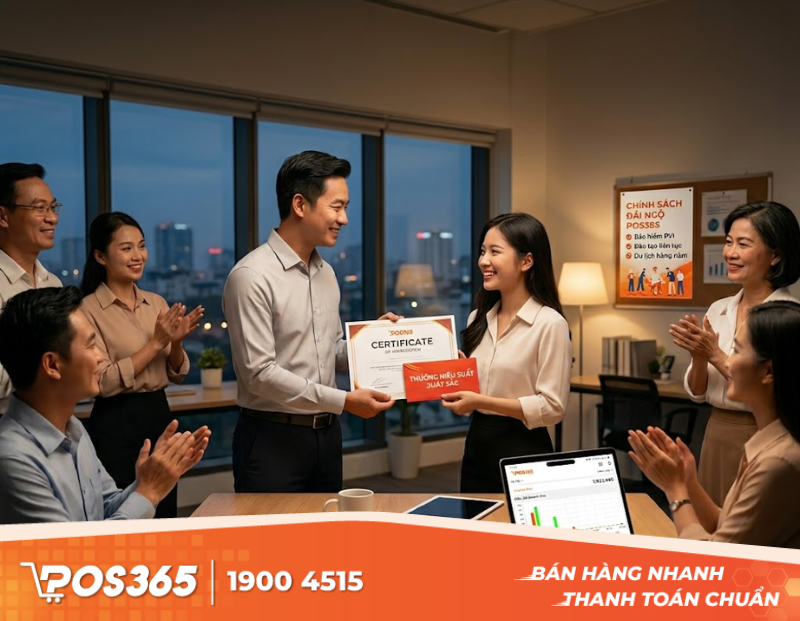 Xây dựng chế độ thưởng và đãi ngộ để giữ chân nhân sự
