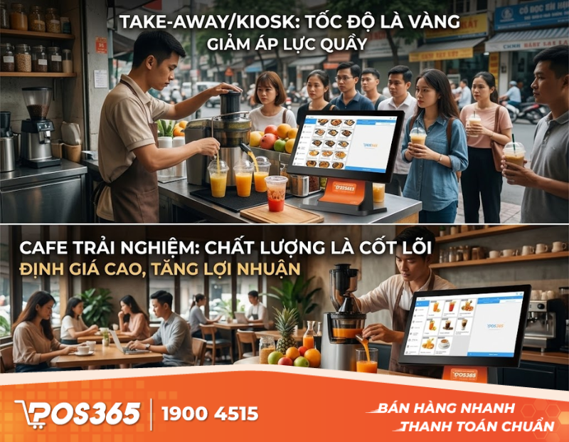 Lựa chọn thiết bị phù hợp với từng mô hình kinh doanh