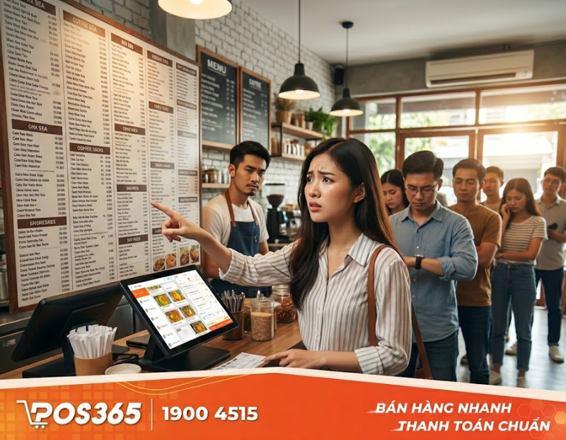 Menu quán cafe quá dài: Cạm bẫy ngầm làm chậm tốc độ phục vụ và giảm doanh thu