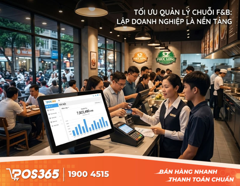 Lợi thế khi lập Doanh nghiệp (Công ty TNHH/Cổ phần) cho chuỗi F&B
