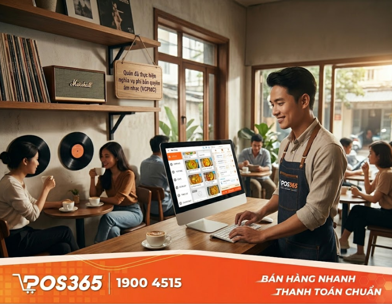 Mở nhạc trong quán cafe có bắt buộc phải xin phép và đóng phí?