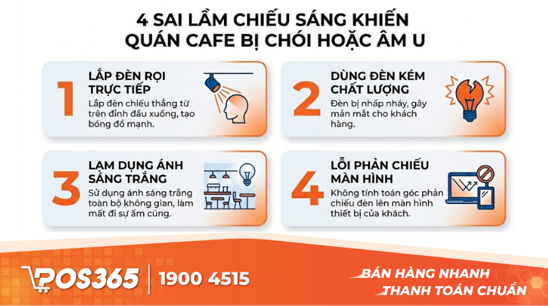 4 sai lầm thường gặp khiến qu&aacute;n cafe bị ch&oacute;i hoặc &acirc;m u