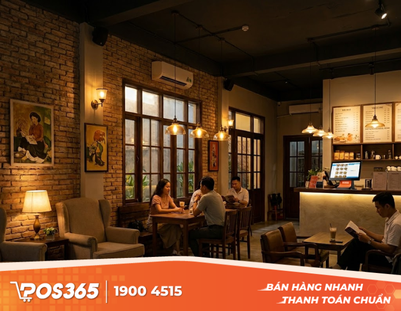 Nguyên tắc bố trí ánh sáng trong quán cafe tạo cảm giác ấm cúng, dễ chịu