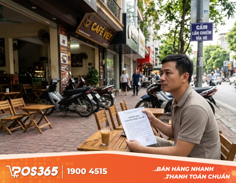 Tại sao chủ quán cafe cần nắm rõ luật sử dụng vỉa hè?