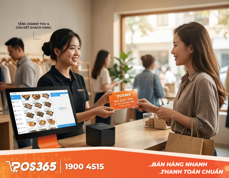 Chiến lược phân phối thẻ quà tặng kích thích khách quay lại