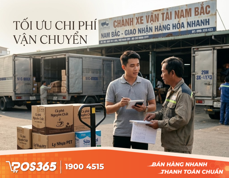 Đàm phán cước phí với nhà cung cấp và đơn vị vận tải
