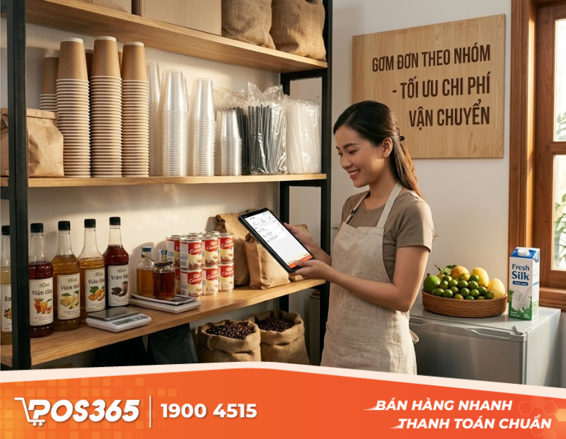 Kỹ thuật gom đơn và thiết lập nhịp độ nhập hàng