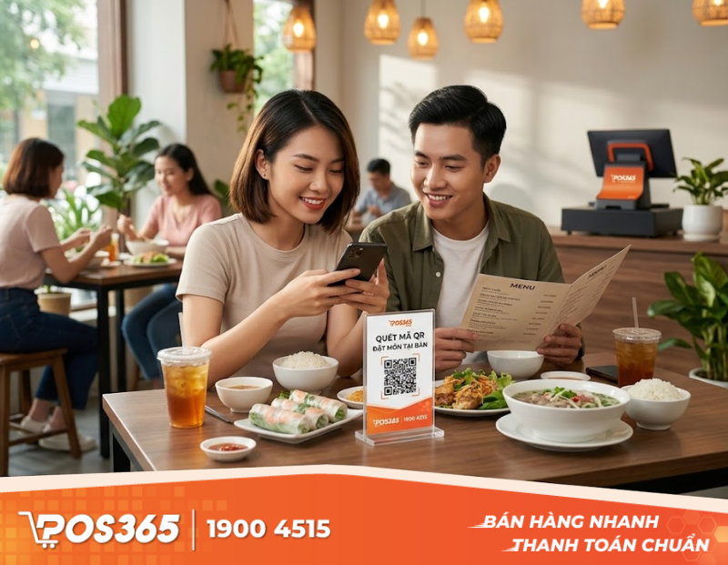 Triển khai Menu điện tử (QR Order) tại bàn: Xu hướng công nghệ F&B mới