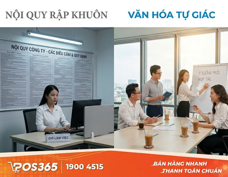 Sự kh&aacute;c biệt giữa nội quy rập khu&ocirc;n v&agrave; văn h&oacute;a tự gi&aacute;c