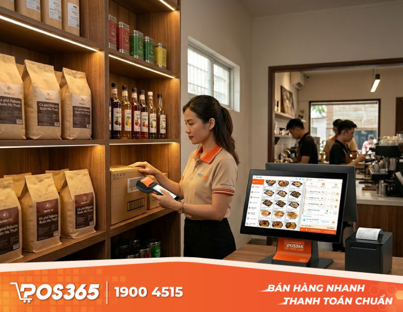 Chuyển đổi số với phần mềm quản lý kho quán cafe tự động