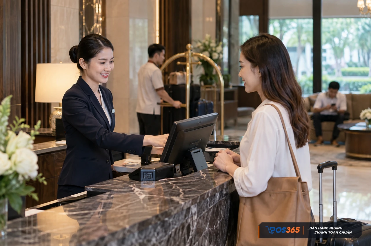 Tự động hóa tính tiền phòng và dịch vụ gia tăng