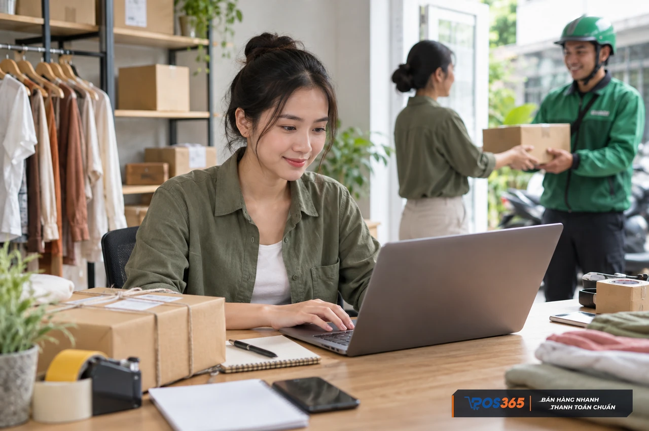 Bước 5: C&agrave;i đặt phương thức vận chuyển ph&ugrave; hợp