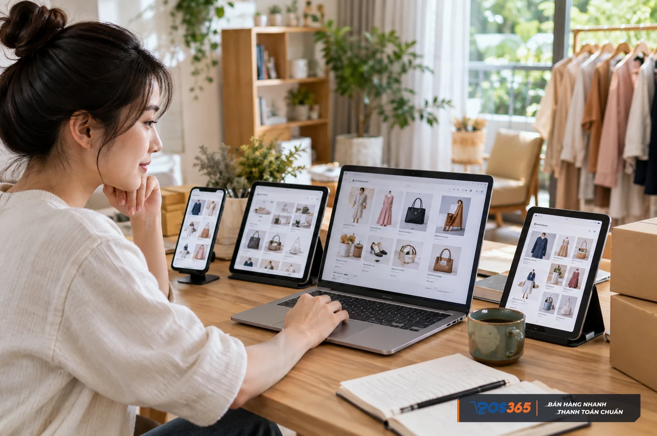 Bảng so s&aacute;nh c&aacute;c trang b&aacute;n h&agrave;ng online phổ biến nhất 2026