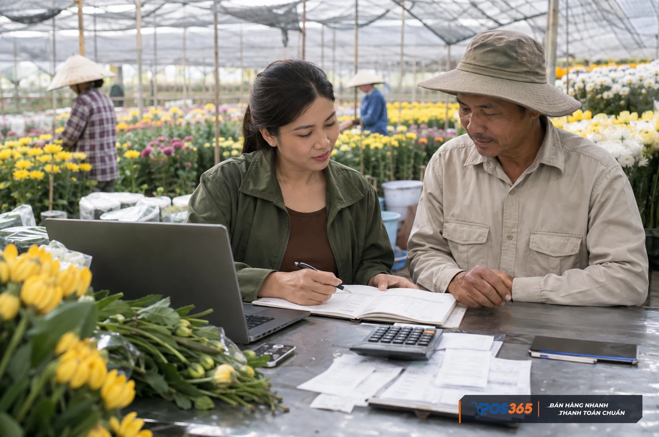 Nhập hoa trực tiếp tại các làng hoa lớn