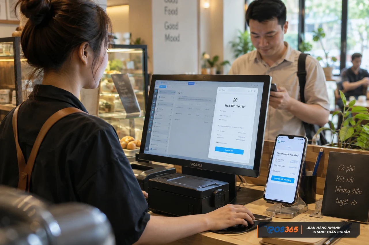 Th&ocirc;ng b&aacute;o ZNS gửi h&oacute;a đơn v&agrave; th&ocirc;ng tin đơn h&agrave;ng tự động