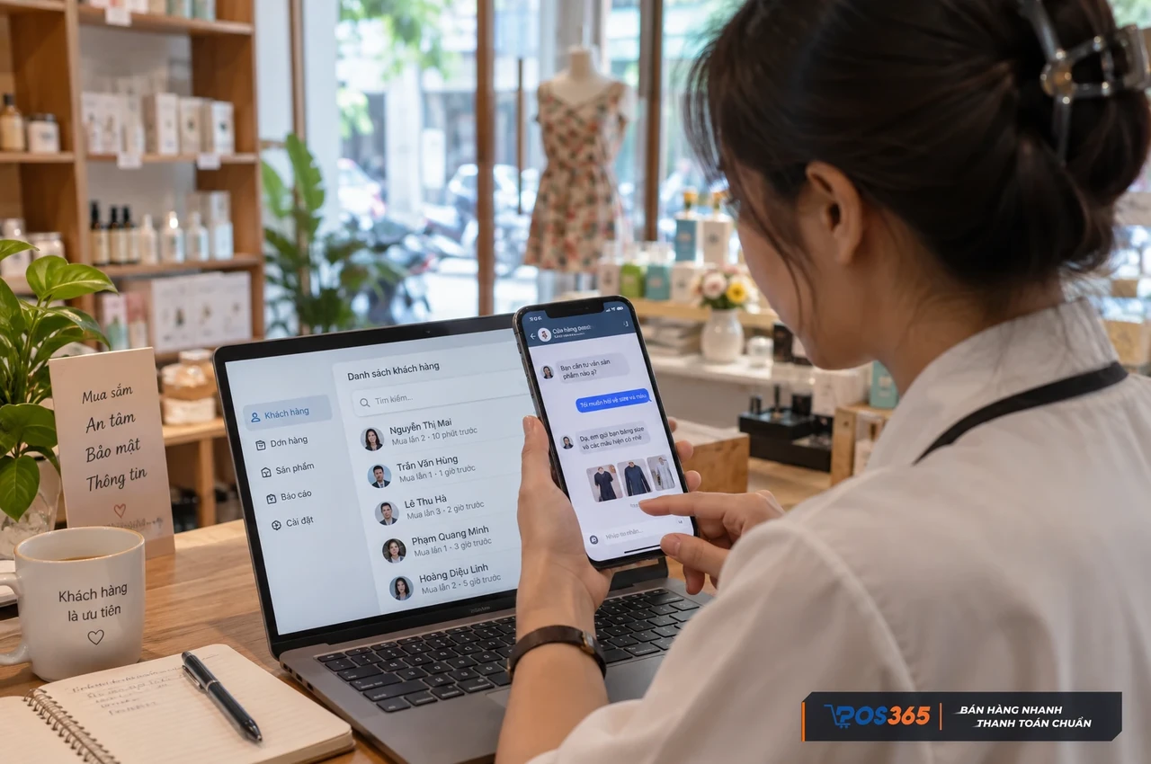 Tối ưu tương t&aacute;c 1 k&egrave;m 1 v&agrave; t&ocirc;n trọng quyền ri&ecirc;ng tư của kh&aacute;ch