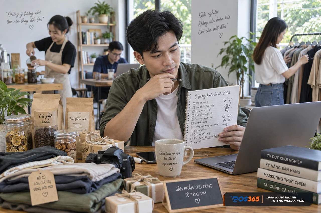 10 cách khởi nghiệp từ hai bàn tay trắng khả thi nhất 2026