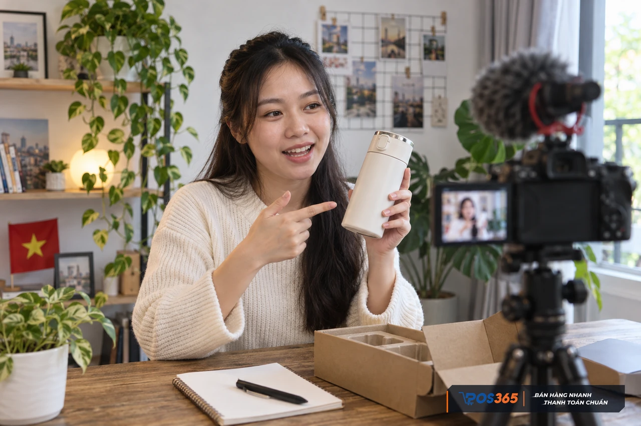 Làm tiếp thị liên kết và sáng tạo nội dung Review