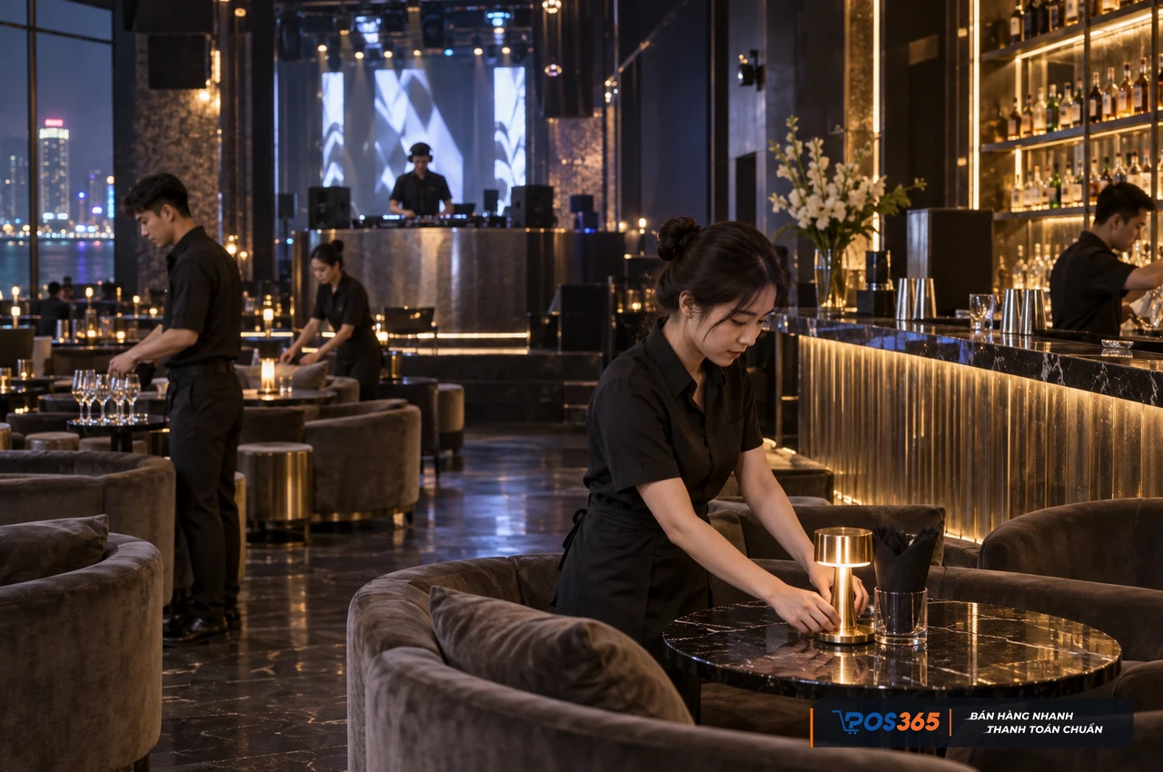 Bar Club và Lounge giải trí