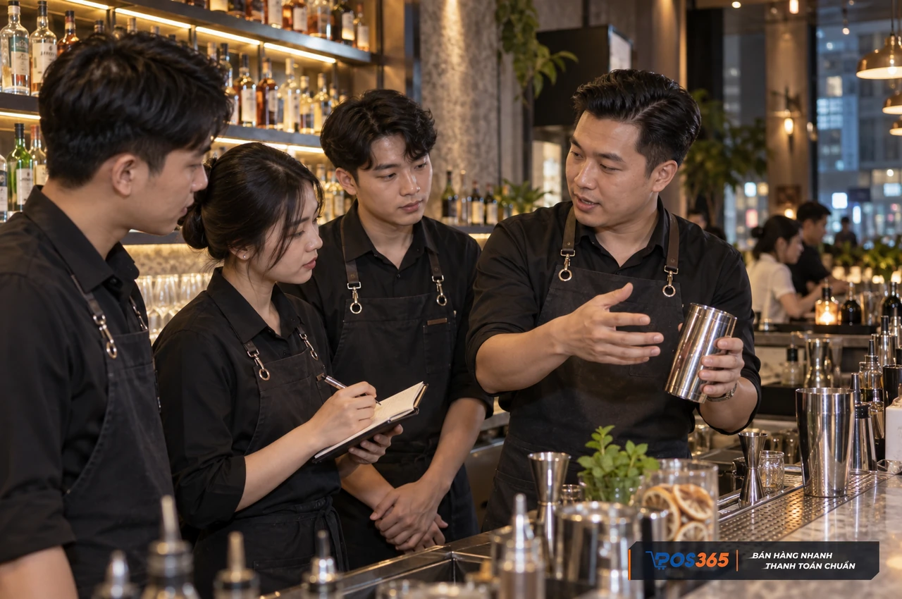 Đào tạo đội ngũ nhân viên