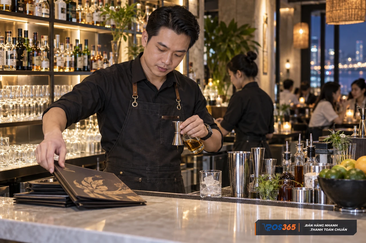 Thiết kế Menu Engineering và kiểm soát Pour Cost