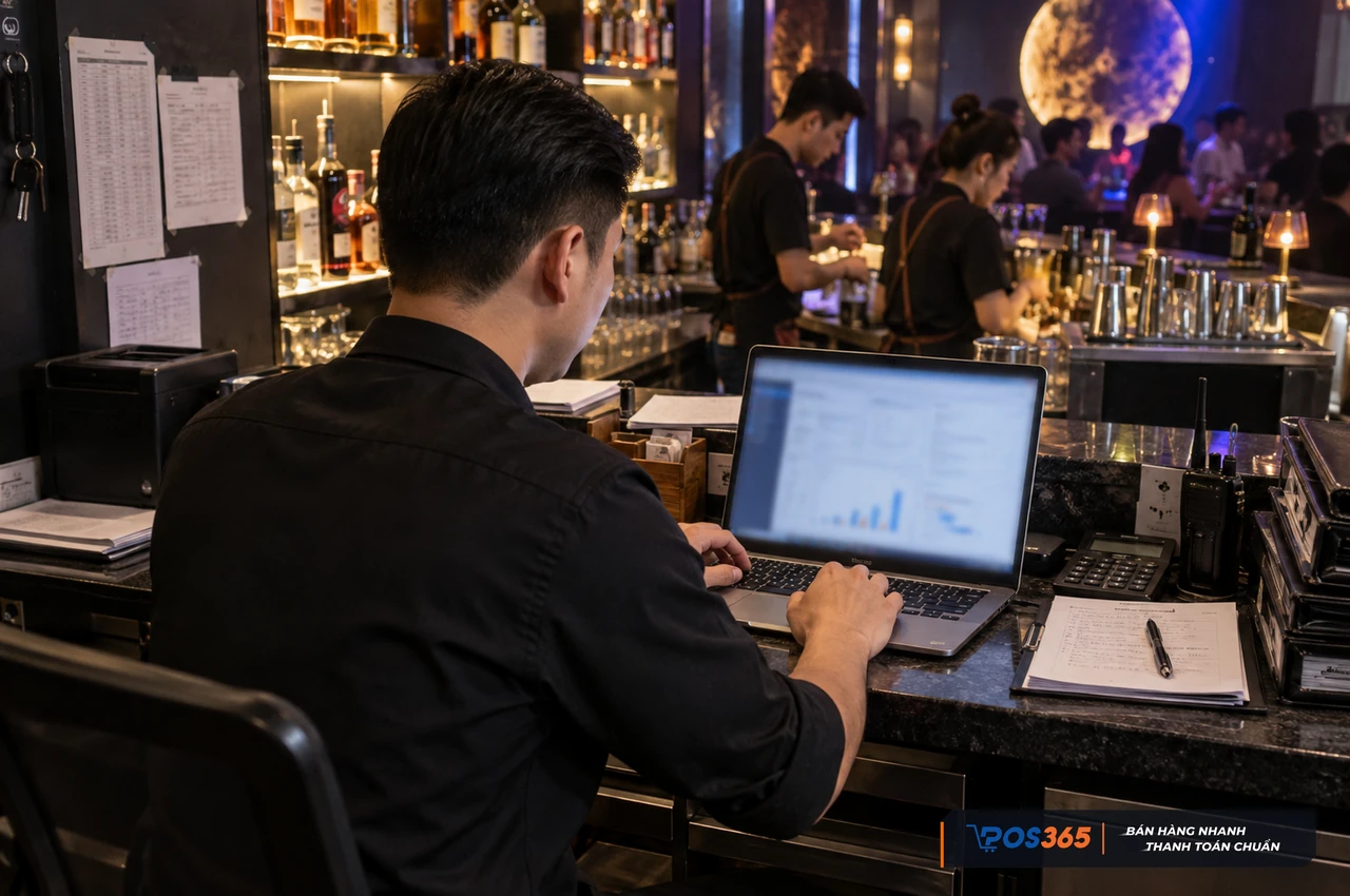 Ứng dụng giải pháp quản lý cho Bar, Pub và Club