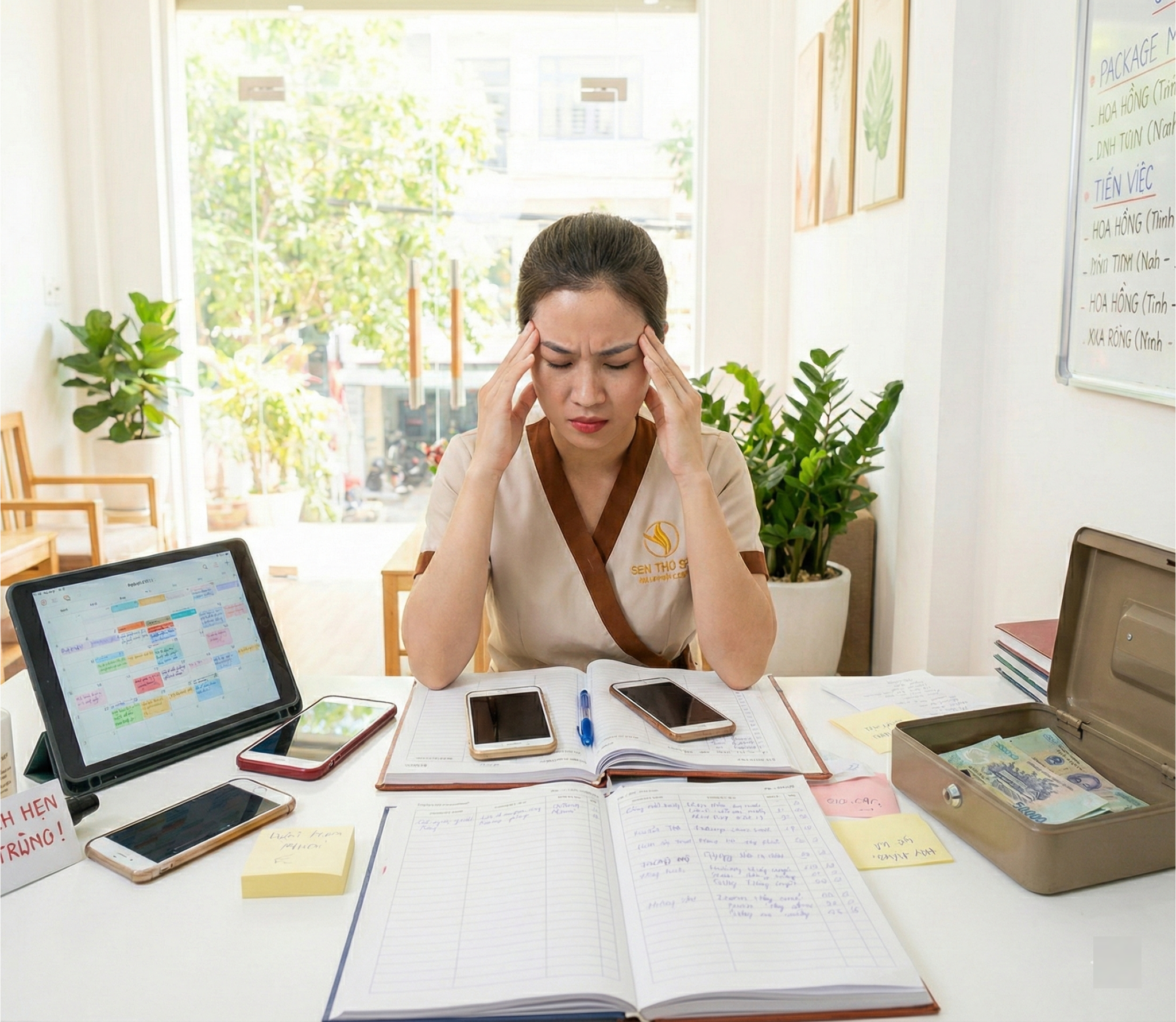 Bạn đang mệt mỏi vì "mê cung" quản lý cơ sở làm đẹp của mình?