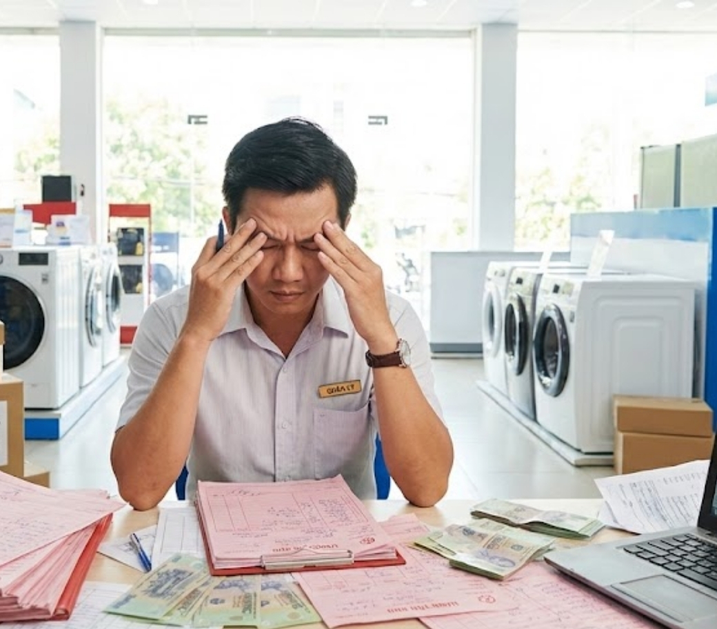 Những vấn đề khiến chủ siêu thị điện máy đau đầu