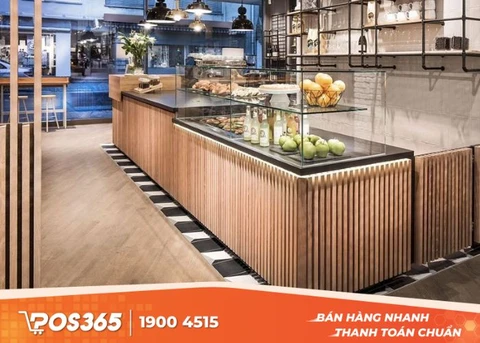 Mẫu quầy thu ng&acirc;n nh&agrave; h&agrave;ng, qu&aacute;n ăn