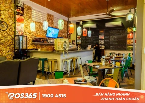 Quầy t&iacute;nh tiền thu ng&acirc;n nh&agrave; h&agrave;ng