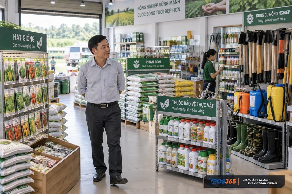 7 mẫu thiết kế cửa hàng vật tư nông nghiệp thịnh hành nhất