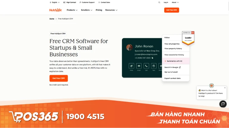HubSpot CRM - Cỗ m&aacute;y tối ưu cho chiến lược Inbound Marketing